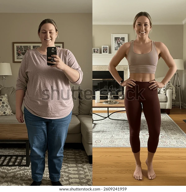 Weight loss transformation 2